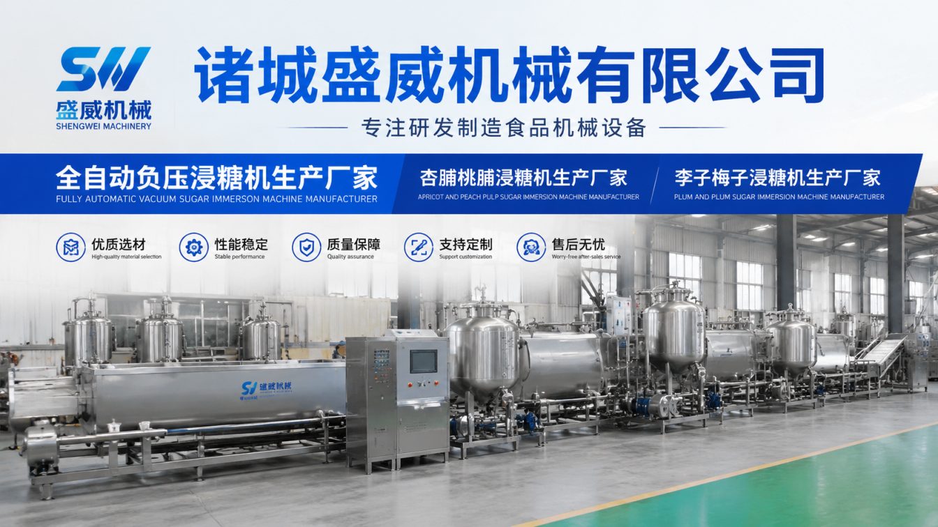 吴忠为果脯加工提供负压浸糖方案
